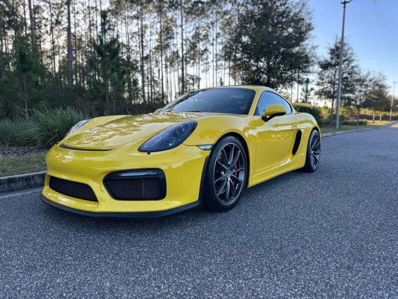 2016 Porsche Cayman GT4 full