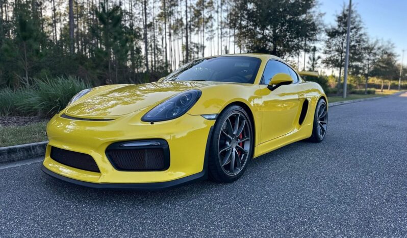 2016 Porsche Cayman GT4 full