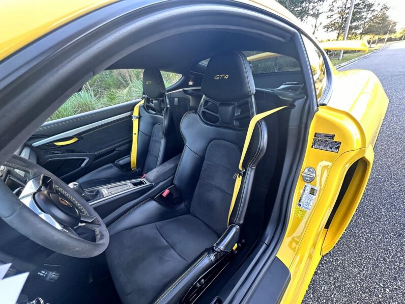 2016 Porsche Cayman GT4 full